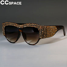 Load image into Gallery viewer, Luxury Square Sunglasses Women Oversized Rhinestone Frame Bling Diamond